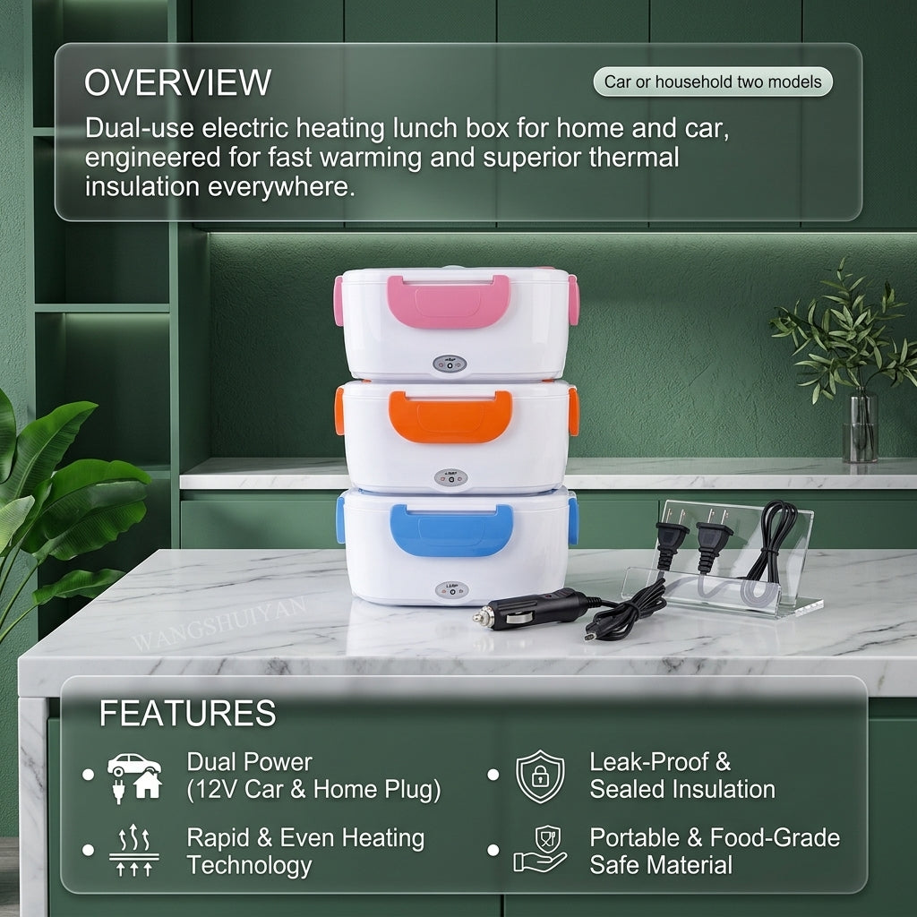 Portable Electric Heater Lunch Box