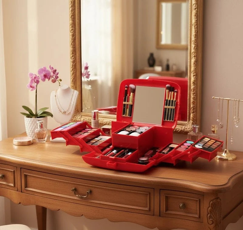 Deluxe Vanity Case Make-Up Kit