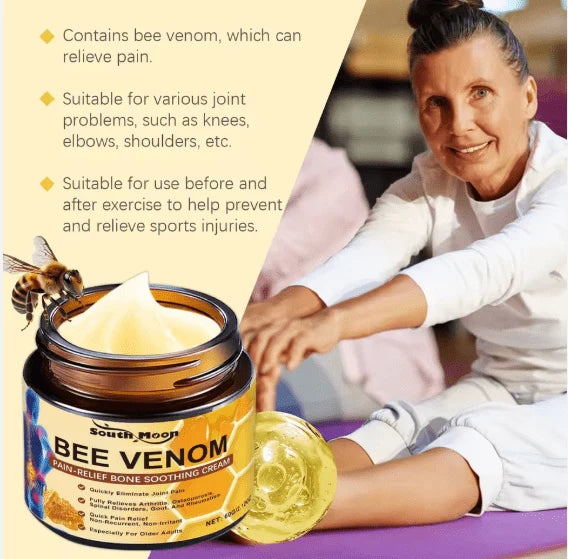 South Moon Bee Venom Soothing Cream texture close-up