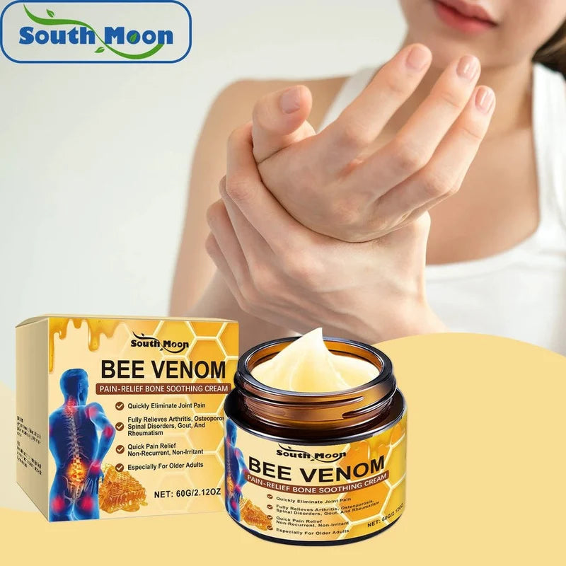 South Moon Bee Venom Soothing Cream 60g jar — front label